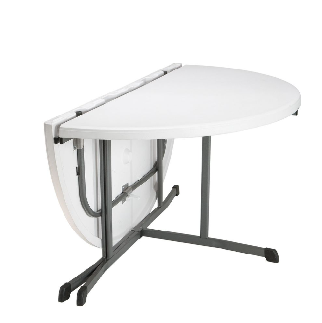 Half 60 inch Round Table