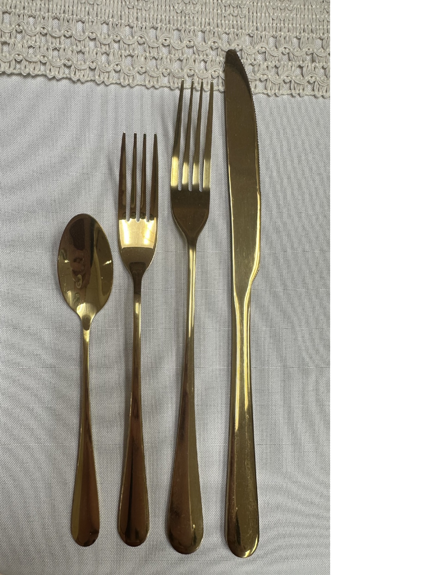LKN Trad Gold Dinner Spoon